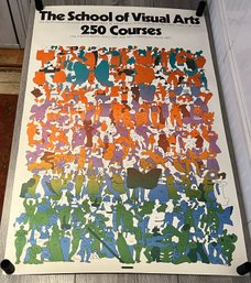 The School Of Visual Arts Designed By Milton Glaser NYC Subway Poster