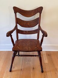 Antique Oak Arm Chair