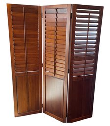 Pier 1 Louvered Plantation Style Room Dividers