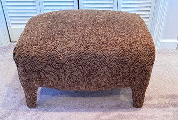 Laz - Z - Boy Ottoman With Animal Print Inspired Upholstery