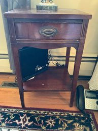 Mahogany Night Stand Lot 2