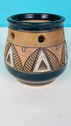 Southwestern Ceramic Art Bowl - Artist Signed