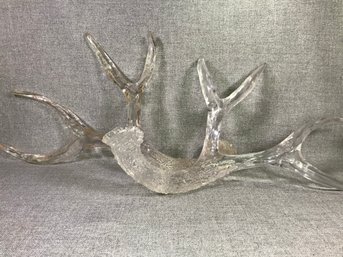 Fabulous Decorator Item - Paid $279 - Pair Of Vintage Lucite Antlers By COUTURE INCORPORATED - GREAT !