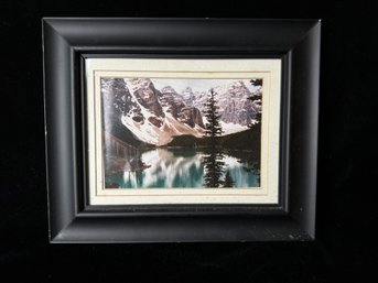 Winter Mountain Lake Print