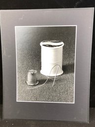 'Thread And Thimble' Black And White Print- Paul Hanson United Methodist Church Meriden Castle Craig Camera Cl