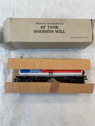 Sherwin Will Tanker Train Car