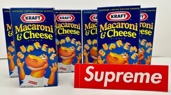 6 Boxes Supreme Limited Edition Kraft Macaroni & Cheese