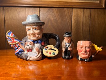 Group Of Winston Churchill Collectibles