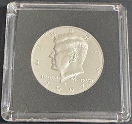 1997-S Uncirculated Proof Ninety Percent Silver Kennedy Half Dollar