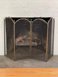 Brass Fireplace Screen