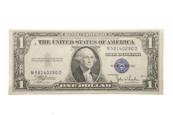 1935-C Silver Certificate Blue Seal Crisp Uncirculated