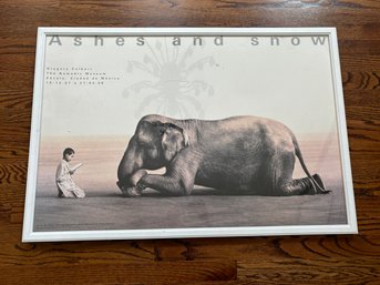 Boy Reading To Elephant Print