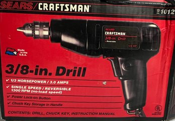 Craftsman 3/8' Drill
