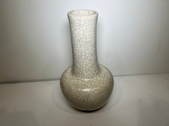 Crazed Pottery Vase