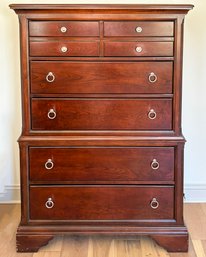 A Mahogany Chest Of Drawers, Possibly Pottery Barn