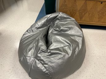 Silver Bean Bag