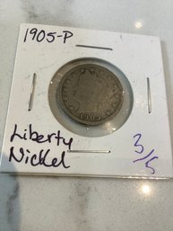 1905 P Liberty Nickel 188