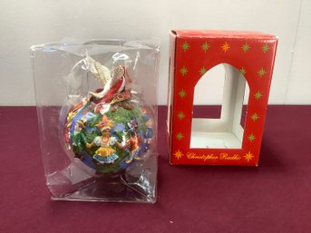 Christopher Radko Peace On Earth Ornament #13