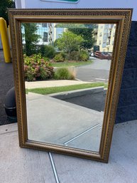 Fabulous Gilt Beveled Mirror Decorative Arts 2 Of 2