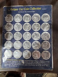 Franklin Mint Antique Car Coin Collection Series 1