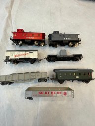 7 Piece Assorted Train Cars