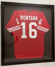 A Joe Montana Autographed Jersey