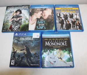 Lot Of 5 Blue-ray DVD Movies