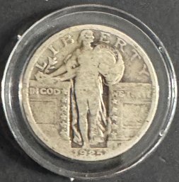 1925 Standing Liberty Silver Quarter