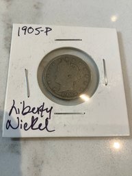 1905 P Liberty Nickel 190