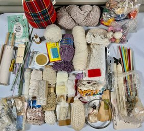 Textile Craft Supplies: Knitting, Embroidery, Lace