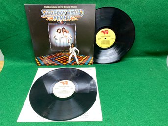 Saturday Night Fever. The Original Motion Picture Sound Track On 1977 RSO Records.  2LP Record. The Bee Gees.