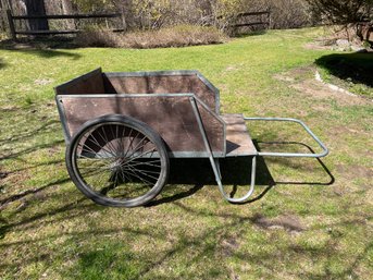 Large Vintage Utility Cart