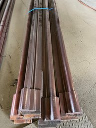 A Set Of Four - 116.5' Black Walnut Door Trims