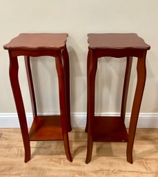 Pair Of Tall Accent Tables
