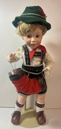 The Danbury Mint Karl Porcelain Doll By Nancy Leslie