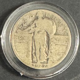 1927 Standing Liberty Silver Quarter