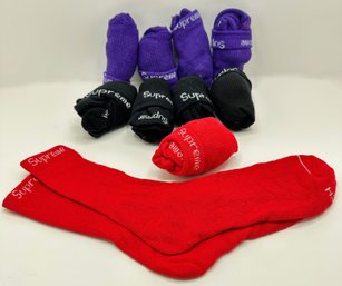 10 Pairs Supreme Hanes Socks, Appear Unworn