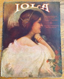 Antique Sheet Music - 'IOLA' Intermezzo Two-step By Chas. L. Johnson - 1906