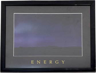 An Inspiration Poster Print - Energy