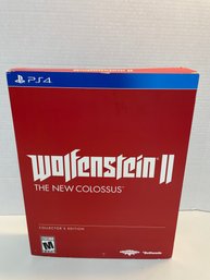 PS4, Wolfenstein II, The New Colossus. Collector's Edition.