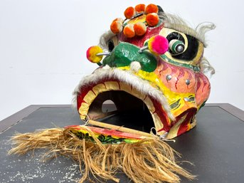 A Large Vintage Chinese Dragon Mask