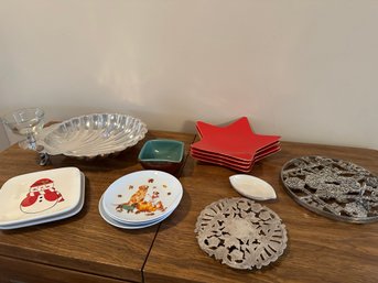 Serving Piece Lot From William Sonoma And More