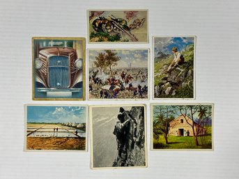 Misc. German Cigarette Advertising Cards (7)