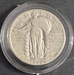 1930 Standing Liberty Silver Quarter