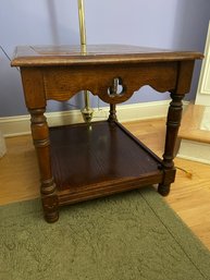 Dark Wood Side Table