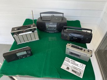 Lot Of 5 Radios