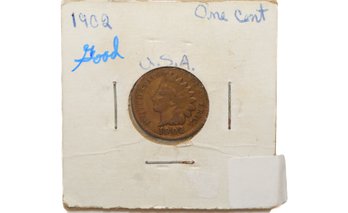 1902 Indian Head Cent