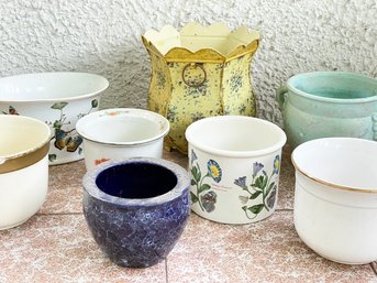 Ceramic Planters And Cache Pots By Portmeirion And More