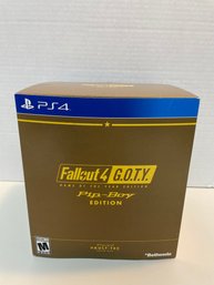 PS4 Fallout G.O.T.Y  Pip-boy Edition Limited Edition By Bethesda.