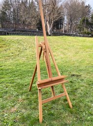 A Fine Oak Artist's Easel